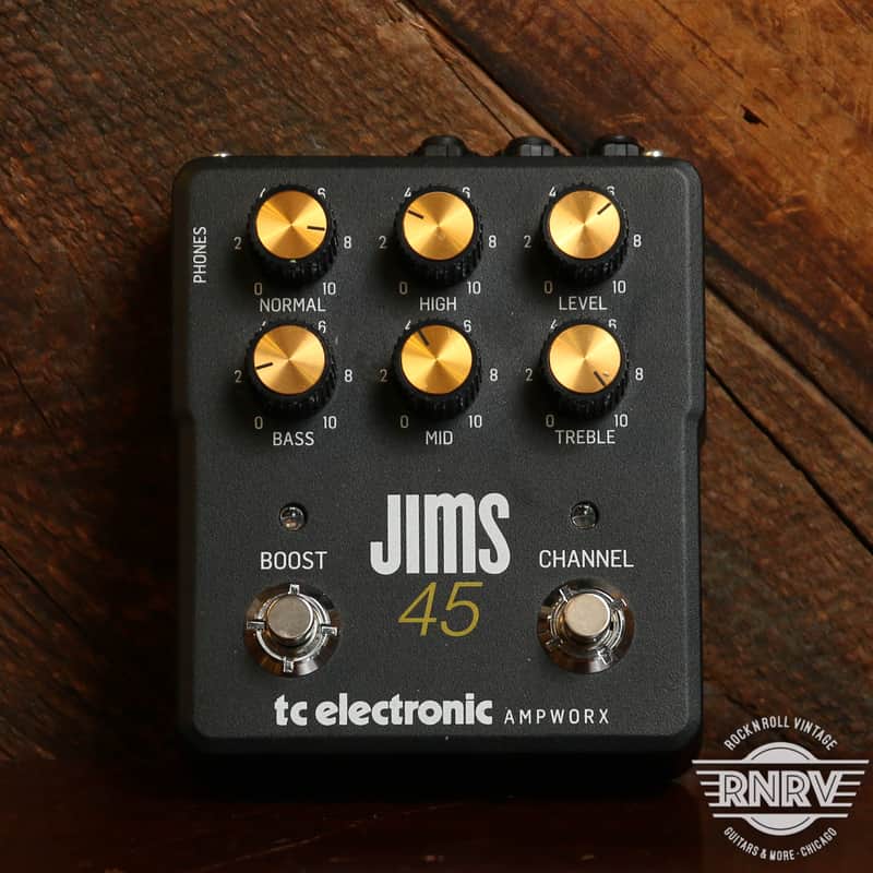 TC Electronic Ampworx Vintage Series JIMS 45 2023 - Present - Black image 1