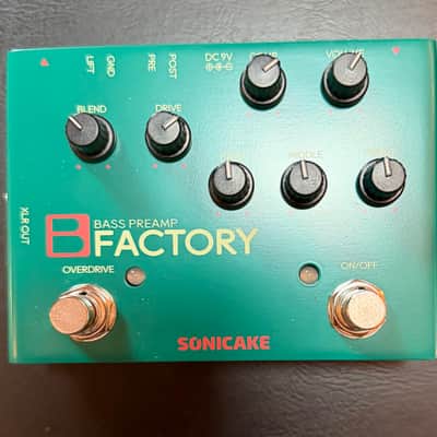 Sonicake Bass Preamp B Factory Direct Box Overdrive Pedal image 2