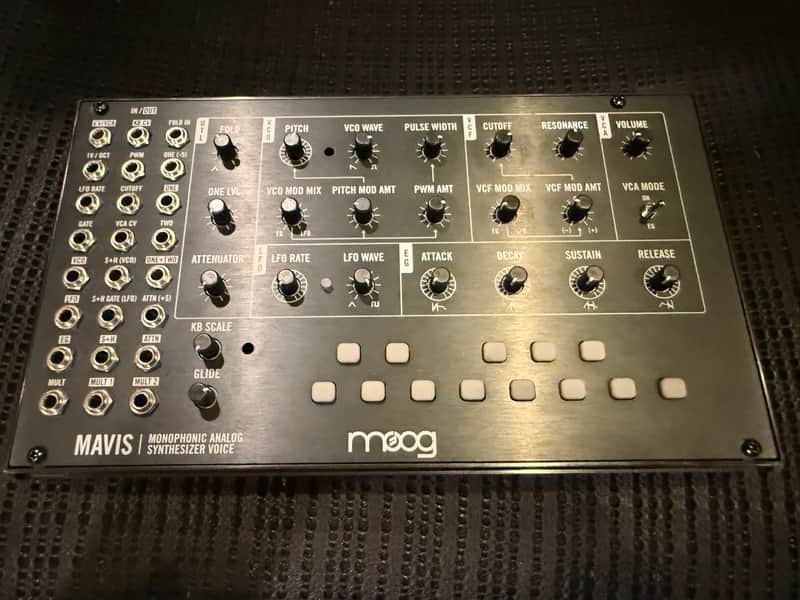 Moog Mavis Monophonic Analog Synthesizer Voice 2022 - Present - Black image 1