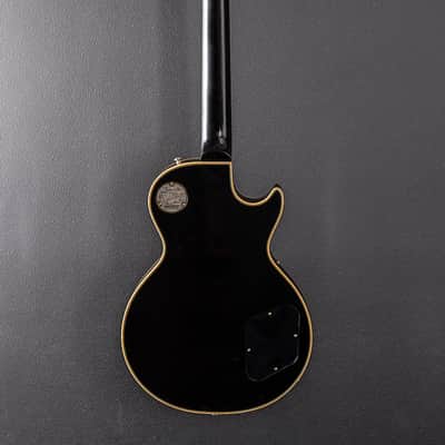 Gibson Custom Shop 1954 Les Paul Custom Staple Pickup Reissue Left Hand - VOS Ebony image 5