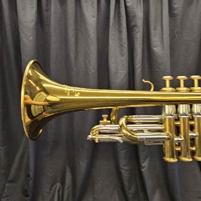 Olds Bb Cornet 1938 - Lacquered Brass w/ Nickel plating w/ original case image 15