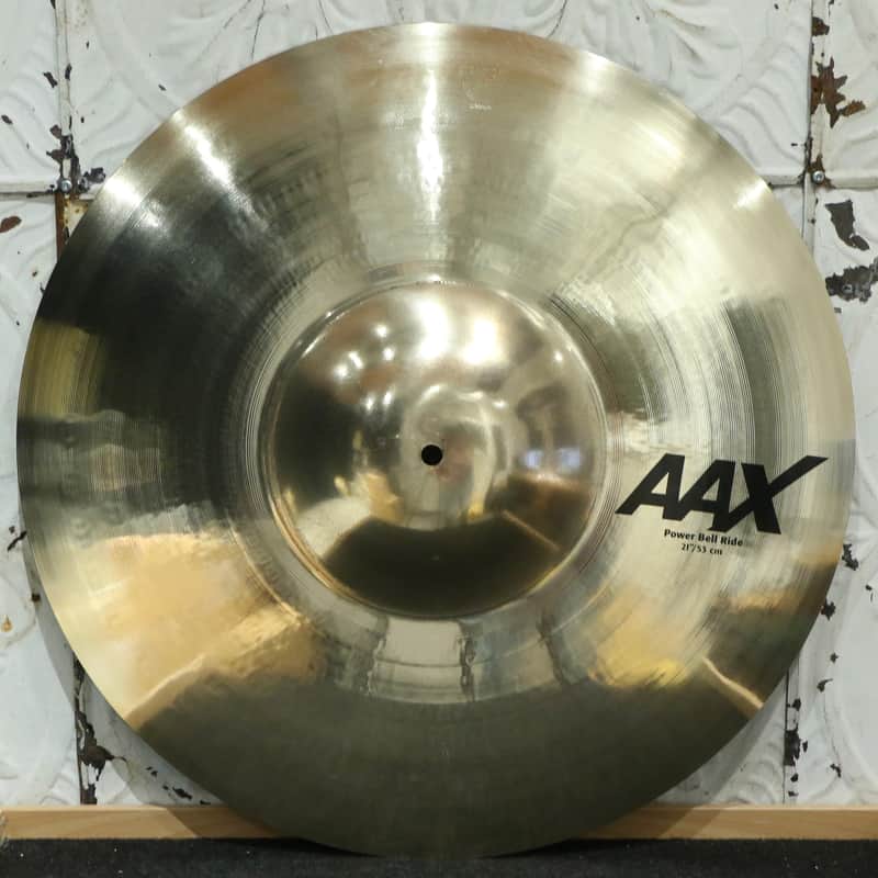 Sabian AAX Power Bell Ride Cymbal 21in (3606g) image 1