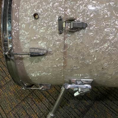 Yamaha Al Foster Hip Gig Sr Nesting Drum Kit- White Marine Pearl image 6