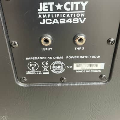 Jet City JCA24SV 2 X 12 Vertical Cab w/ Celestion 70/80s image 3
