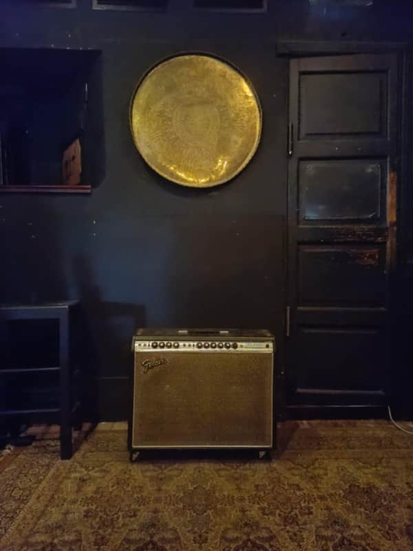 BLACK FRIDAY !!! Fender TWIN REVERB SILVERFACE 1968 - SILVER image 1