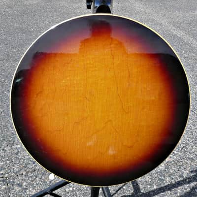 Vintage ​1963 G​ibson TB 100 4 String ​Tenor Banjo ​With ​Non-Original Banjo Gigbag - PV Music String Shop Inspected. Detailed, Setup with New Strings and Tested - Excellent Playing / Sounding / Looking Condition image 12