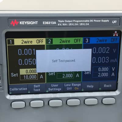 Keysight E36313A Triple Output Programmable DC Power Supply LXI image 3