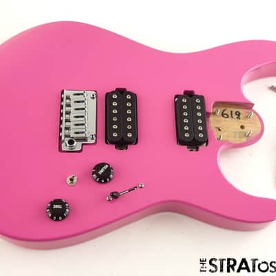 Charvel DK24 HH Pro Mod Dinky LOADED BODY Gotoh 510 Bubblegum Pink image 1
