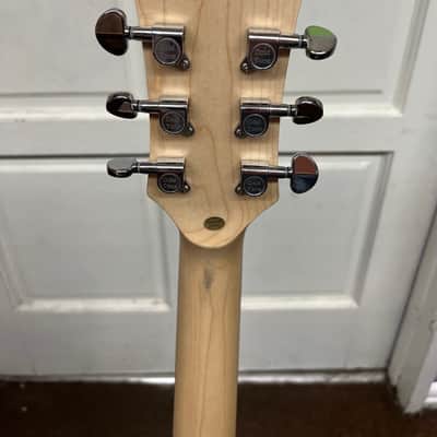 GOLD TONE AC-6+ ELECTRIC 6-string Composite Resonator BANJITAR banjo GUITAR w/ BAG image 6
