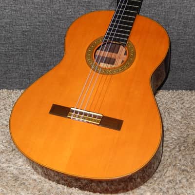 MADE IN 1975 BY HIROSHI HARADA - TERRIFIC YAMAHA GC7S - CLASSICAL CONCERT GUITAR image 2