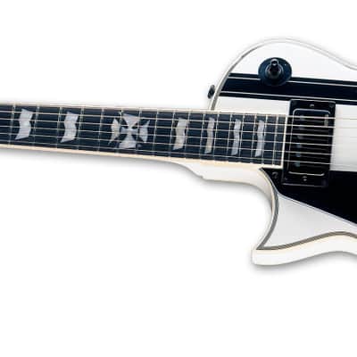 ESP LTD James Hetfield Iron Cross - Snow White LH (LIRONCROSSSWLH) image 3