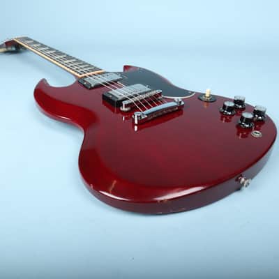 1990 Gibson SG Standard Mahogany Cherry 62 Reissue image 7
