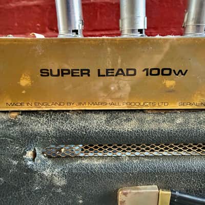 Marshall JTM100 Head HENDRIX JOURNEY Black 1966 image 3