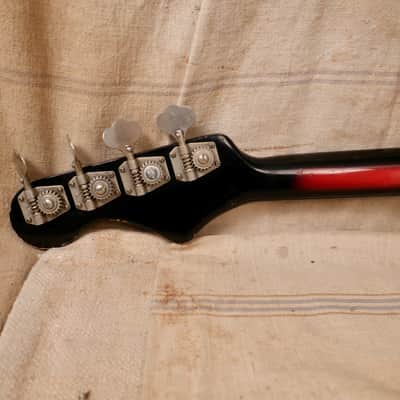 Silvertone 1443 Hornet Bass 1966 - Redburst image 5
