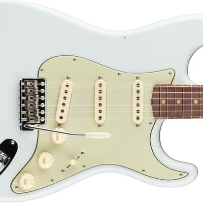NEW! 2024 Fender #143 Limited Edition '62 Poblano Strat Journeyman Relic w/ Closet Classic Hardware - Super Faded Aged Sonic Blue - Only 7.2 lbs! - Authorized Dealer - Serial #CZ575858 image 19