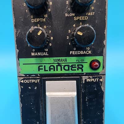 Rare Vintage 80s Yamaha FL-01 Flanger Guitar Effect Pedal Japan MIJ LFO Waves image 3