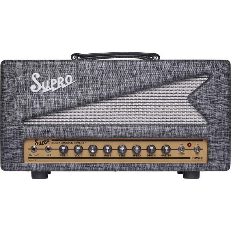 Supro Black Magick Reverb Tube Head (25-Watt - Class A) image 1
