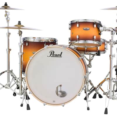 Pearl Decade Maple Classic Satin Amburst 13/16/24" 3pc Drums Shell Pack + HWP930 Hardware | Dealer image 3