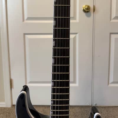 ESP LTD MH-1000 Evertune with Ebony Fretboard 2017 - Present - See Thru Black image 3