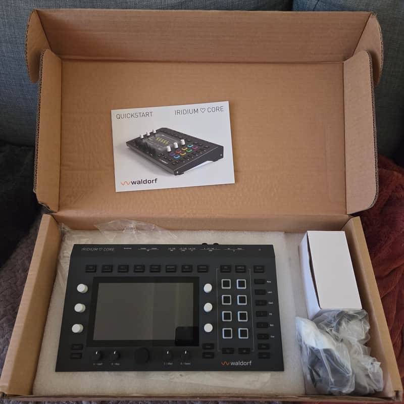 Waldorf Iridium Core Desktop Synthesizer 2024 - Present - Black image 1