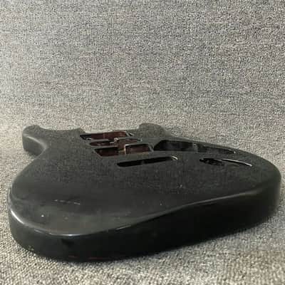 Black HSH Basswood Guitar Stratocaster Strat Style Body image 12