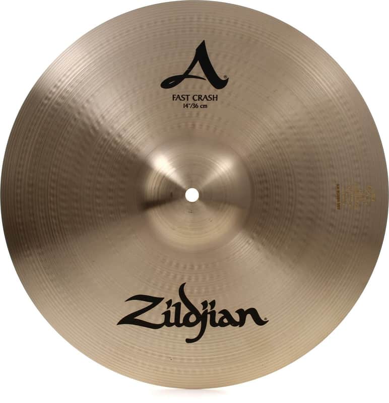 Zildjian 14" A Series FAST Crash Cymbal - MINT! image 1