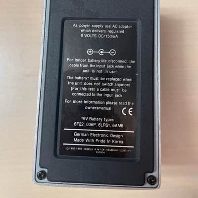 Nobels ODR-B Bass Overdrive 2000s - Silver image 3
