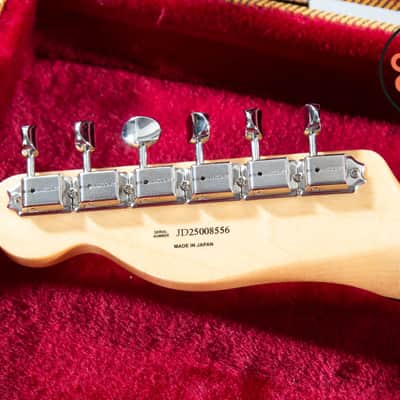 2025 Fender Japan MIJ Heritage 60s Telecaster Custom Sunburst Nitro Double Bound Tweed HSC image 8