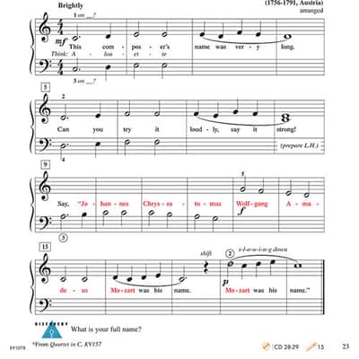 Hal Leonard Faber Piano Adventures - Level 1 Lesson Book - 2nd Edition image 5
