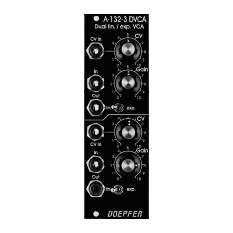 Doepfer A-132-3V DVCA Dual Linear / Exponential VCA Vintage Edition image 1