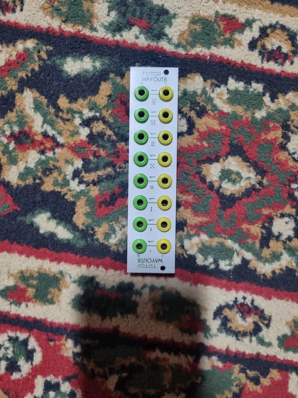 Tiptop Audio Wayout8 Patchbay - White image 1
