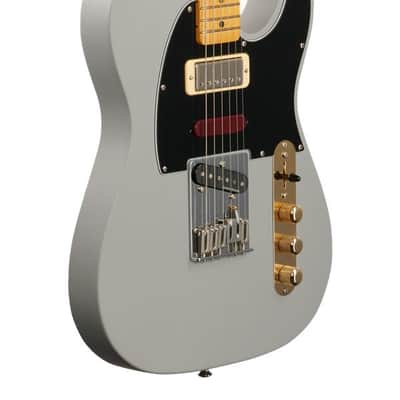 Fender Brent Mason Telecaster Guitar Maple Neck Primer Grey with Case image 9