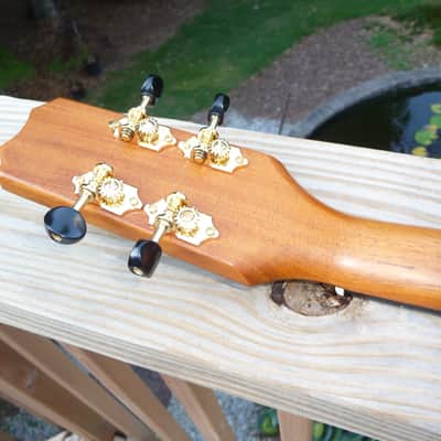 Kanile'a  ( Kanilea )  P1-T DLX Koa Pineapple Tenor Ukulele 2020 gloss UV polyester image 8