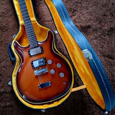 Extremely Rare Vintage 1972/73 Tokai Black Widow In Sunburst Made In Japan In Perfect Condition image 7