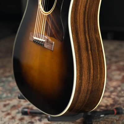 Eastman E20SS-TC Thermo-Cured Dreadnought Acoustic Guitar - Sunburst with Hardshell Case image 10