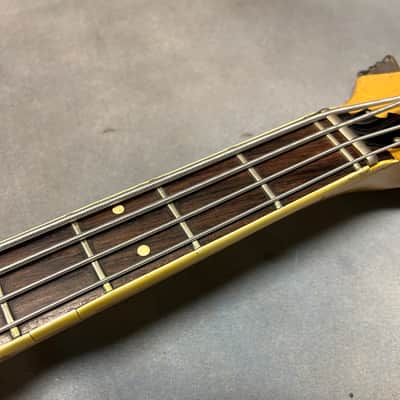 1970's Mosrite Model 350 Bass Mocha image 3
