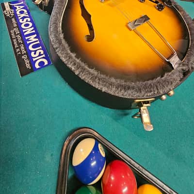 Gibson ES-135 Semi Hollow Body With Case 2002 - Vintage Sunburst image 1