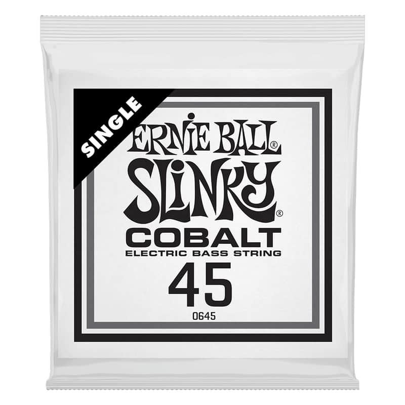 Ernie Ball .045 Cobalt Wound Electric Bass String Single image 1