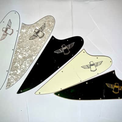3 Ply W/B/W Pickguard for 1963-1966 Gibson Thunderbird Bass with Decal Made in USA image 9
