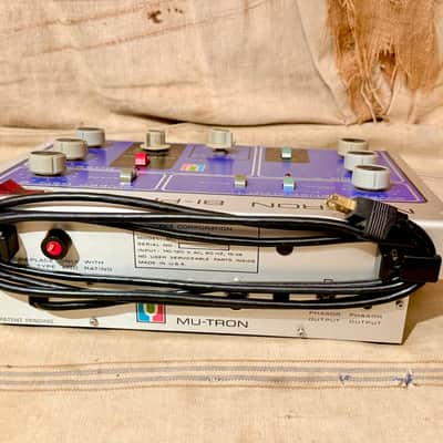 Mu-Tron Bi-Phase Duel Phasor w/Foot Controller 1970's image 9