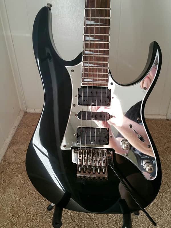 Ibanez RG 350 EX 2010s Black With Chrome | Reverb