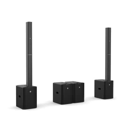 LD Systems Maui 28 G3 Compact Cardioid Column PA System With DSP 2060W (Black) image 12