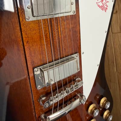 Epiphone Firebird Electric Guitar- 2020 - Vintage Sunburst- 7lbs 11oz w/OHSC image 23