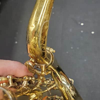 King Super 20 Bari Sax 1960 - Lacquered Brass image 2