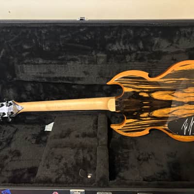 Wylde Audio Barbarian Pale Moon Ebony signed by Zakk Wylde and Black Label Society 2025 - Clear Gloss image 5