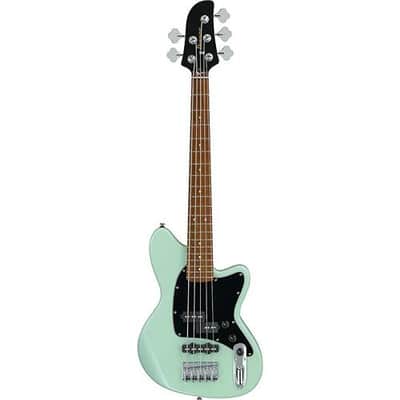 Ibanez Talman Bass Standard TMB35 5-String Electric Bass Guitar, Jatoba Fretboard, Mint Green image 2