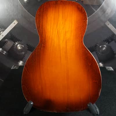 Vintage Regal Parlor Acoustic w/ Chipboard Case image 10