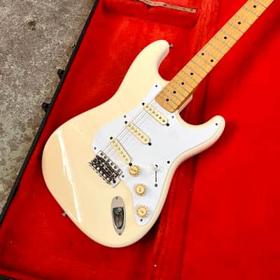MIJ Fender Stratocaster ST-57 2015 - Olympic white original vintage Japan image 5