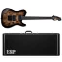 ESP LTD TE-1000 EverTune Electric Guitar Charcoal Burst + ESP Case BRAND NEW TE 1000 TE1000