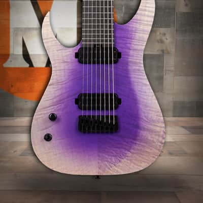 Schecter John Browne Tao-8 Left-Handed Electric Guitar - Ozone Burst (637) image 1